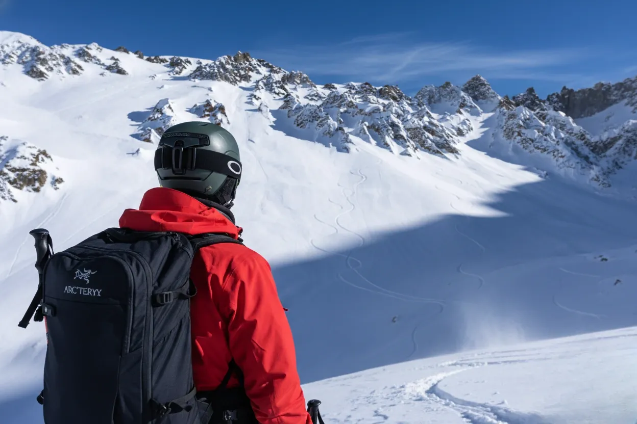 Heli-skiing terrain 5