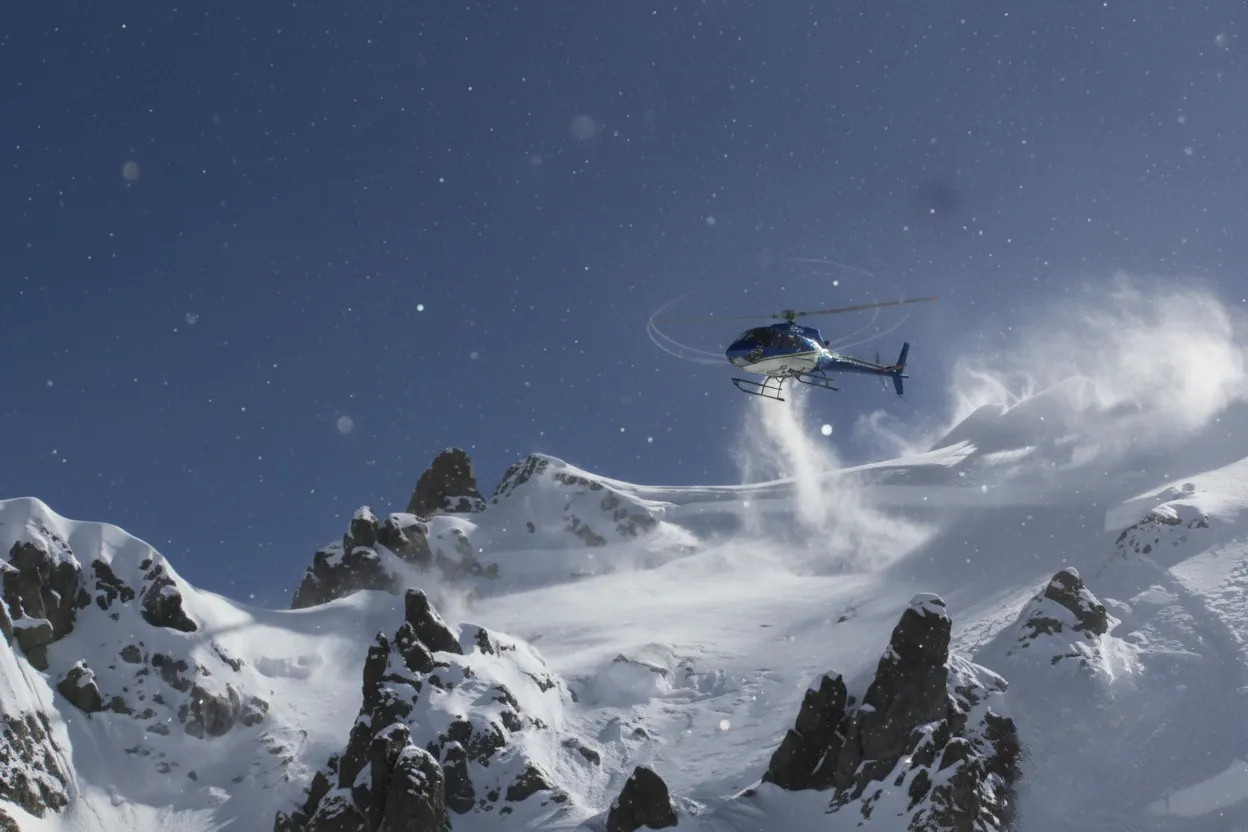Heli-skiing terrain 7