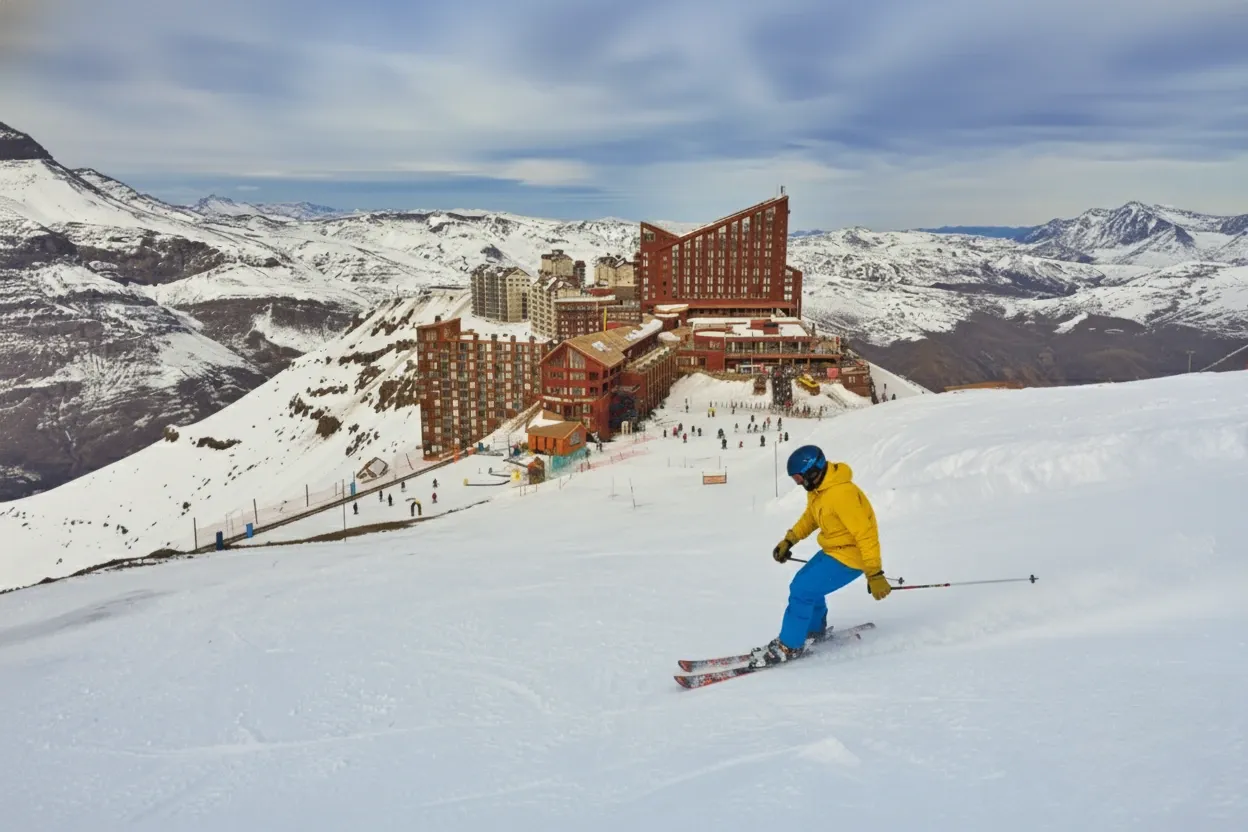 Premium ski experience in the Andes