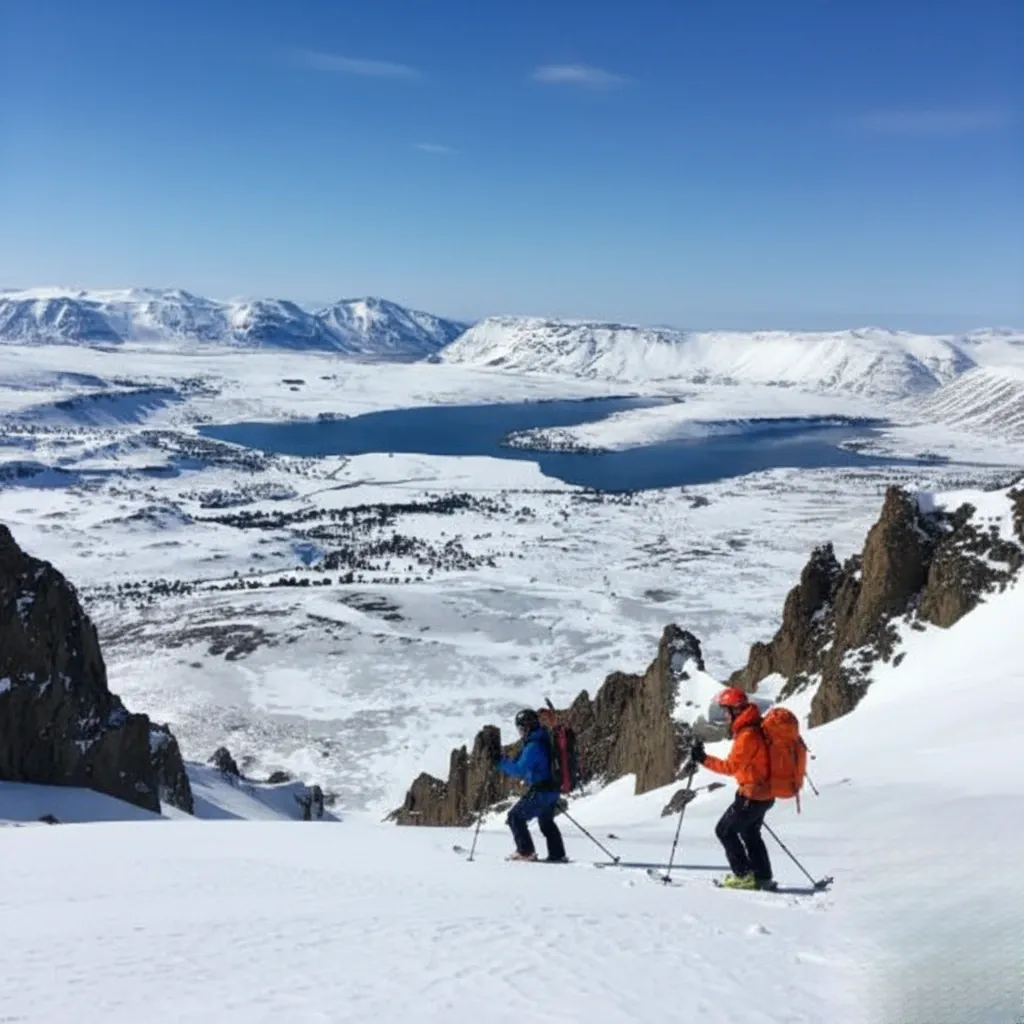 Backcountry ski touring experience